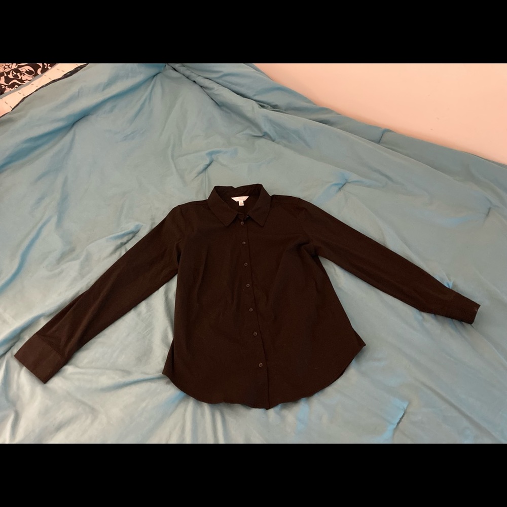 Black Dress Shirt, Never Worn